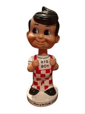 VINTAGE Funko Bobs Big Boy Bobble Head 1998 Home Of The Double Decker